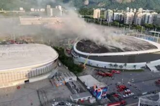 incendio-no-velodromo-nao-atingiu-a-pista-e-acervo-do-museu-olimpico-esta-preservado,-diz-prefeitura