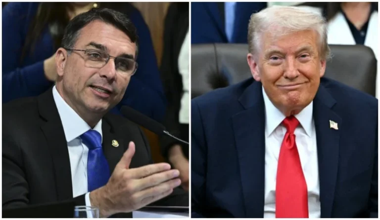 em-modo-desespero,-flavio-bolsonaro-articulou-visita-a-trump