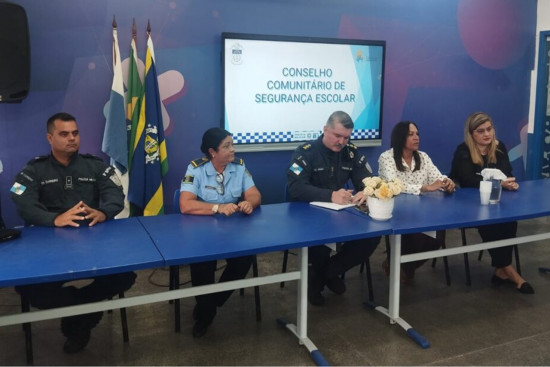 Educação e segurança pública unidas no Conselho Comunitário de Segurança Escolar