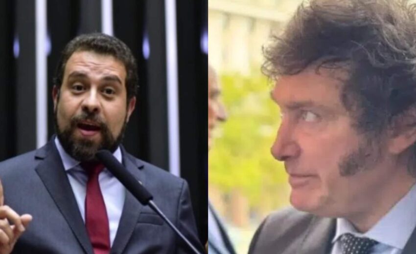 boulos-sobre-encontro-de-milei-e-flavio-bolsonaro:-“o-que-esse-imbecil-tem-para-ensinar?”
