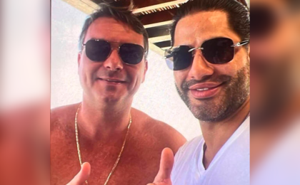 vorcaro-e-questionado-sobre-foto-de-flavio-bolsonaro-com-sicario;-saiba-o-que-ele-disse