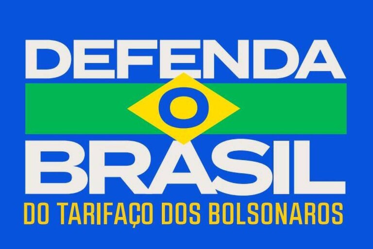 pt-usa-tarifaco-de-trump-para-mirar-familia-bolsonaro-em-novo-slogan