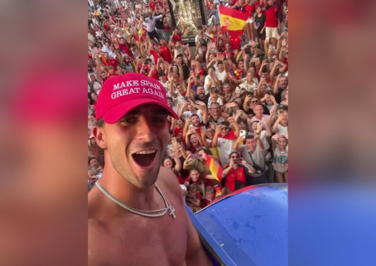 ?make-spain-great-again”:-ferran-torres-celebra-titulo-com-bone-inspirado-em-trump