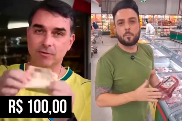 o-senador-flavio-bolsonaro-e-o-influenciador-robson-ataide.