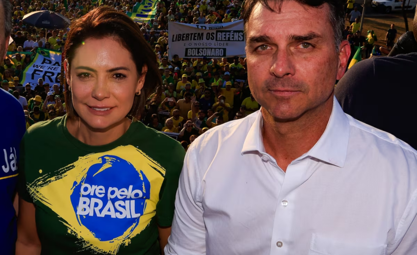 michelle-recua-e-acena-para-tregua-com-flavio-bolsonaro