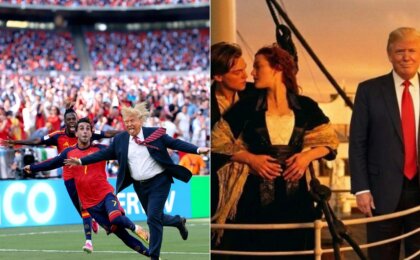trump-vira-piada-apos-invadir-comemoracao-da-espanha-na-copa;-veja-os-memes