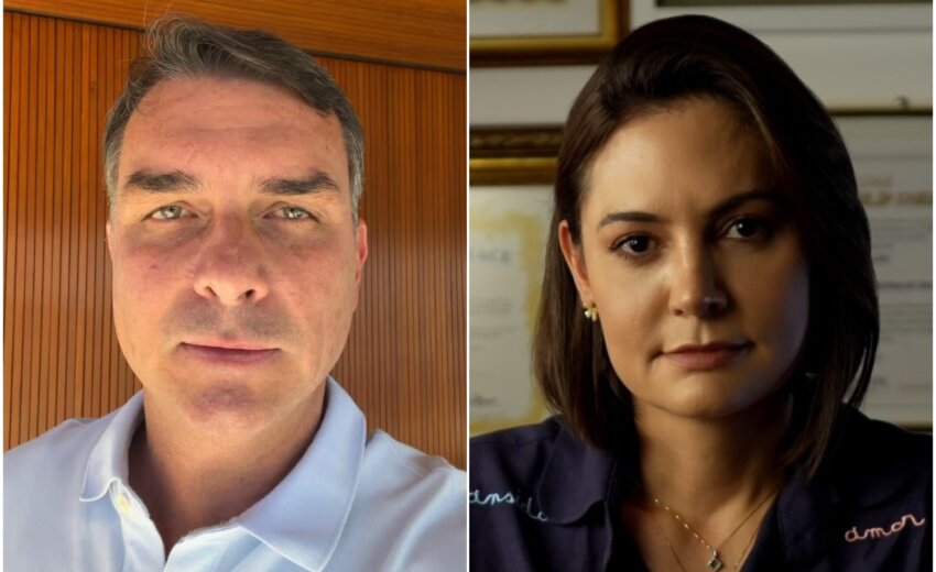 flavio-bolsonaro-pede-desculpas-apos-michelle-bolsonaro-cobrar-gesto-publico