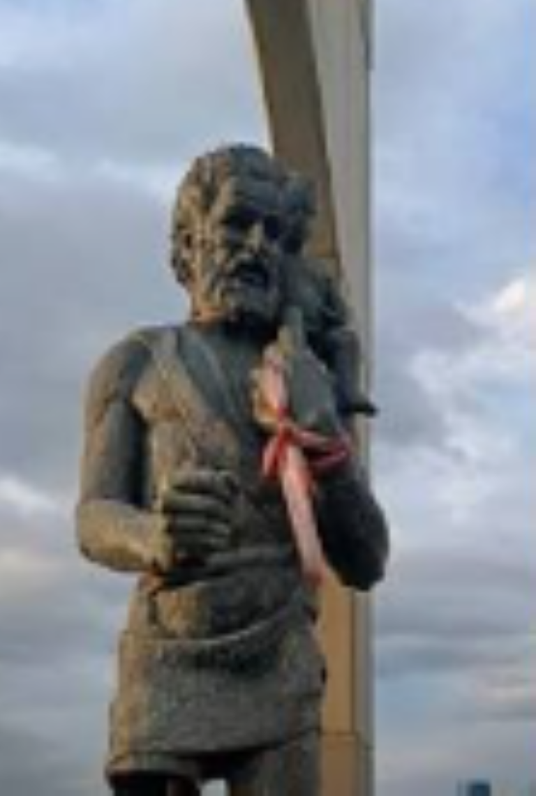 estatua-de-sao-cristovao-e-furtada-no-rio-na-vespera-do-dia-do-santo