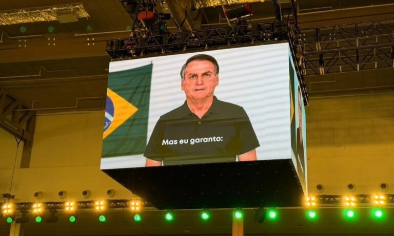 em-convencao-do-pl,-pt-aciona-tse-e-stf-contra-video-de-bolsonaro-criado-por-ia