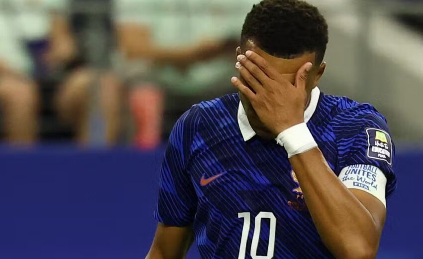 mbappe-publica-carta-apos-fracasso-da-franca-na-copa:-“doi-e-continuara-doendo”
