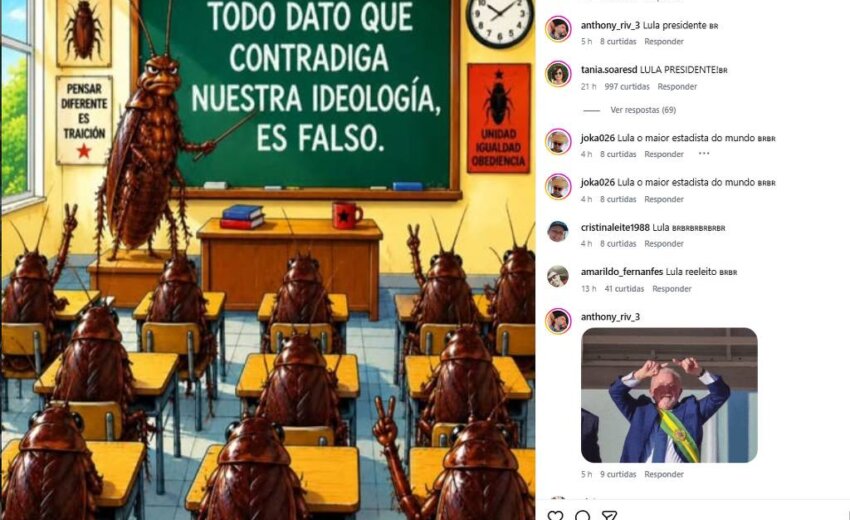 brasileiros-inundam-instagram-de-milei-apos-ataques-a-lula-abrirem-crise-diplomatica