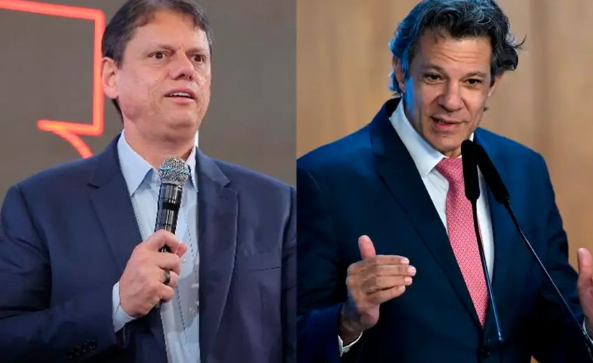 tarcisio-abre-15-pontos-sobre-haddad-pelo-governo-de-sp,-aponta-quaest