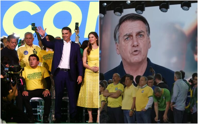 em-convencao-do-pl,-defesa-diz-que-bolsonaro-nao-autorizou-video-de-ia-exibido