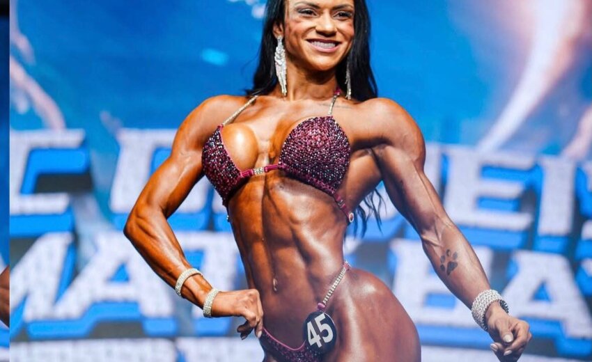 em-competicao-na-colombia,-atleta-de-fisioculturismo-de-niteroi-coloca-brasil-no-podio