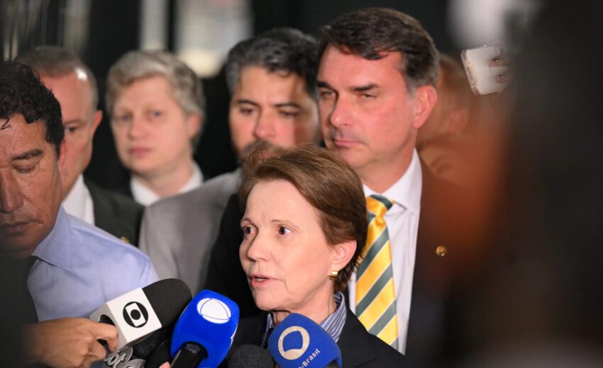 pp-veta-tereza-cristina-na-chapa-de-flavio-bolsonaro-e-reforca-neutralidade