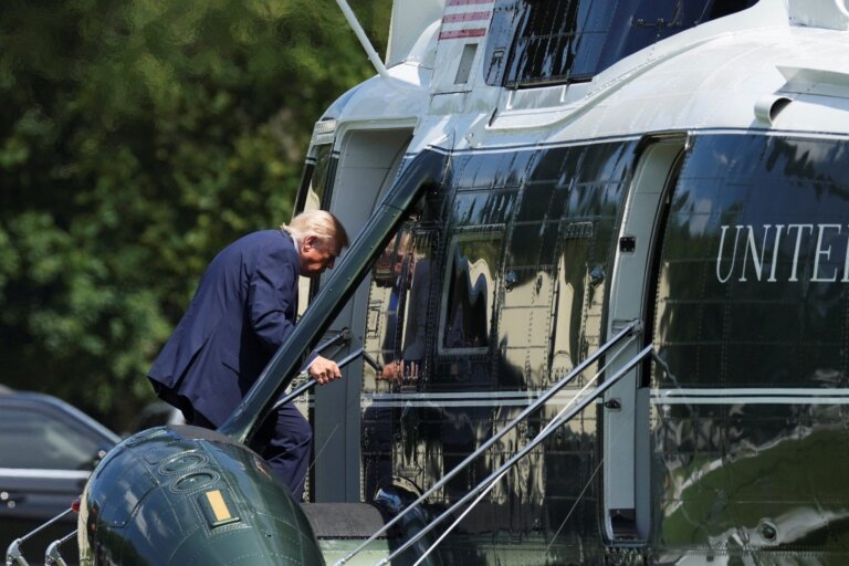 faa-investiga-possivel-falha-em-protocolo-aereo-durante-voo-de-trump