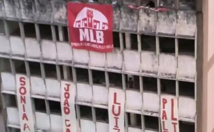 mais-de-100-familias-ocupam-antigo-predio-do-inmetro-no-rio-comprido