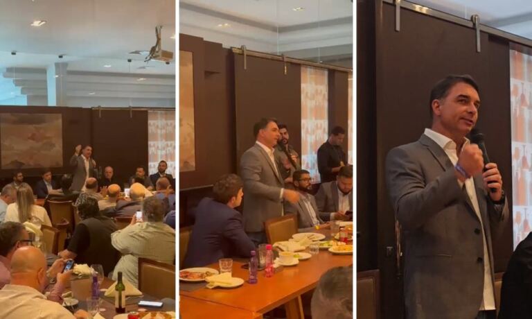 flavio-bolsonaro-faz-novo-ataque-ao-stf-em-almoco-com-empresarios:-“roubalheira”
