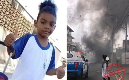 moradores-protestam-apos-crianca-de-5-anos-morrer-baleada-em-ataque-em-campos