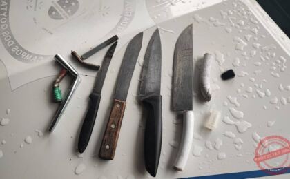 centro-+-seguro:-agentes-da-gcm-apreendem-armas-brancas-e-reforcam-seguranca-em-campos