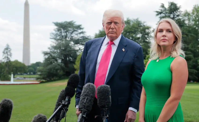 trump-anuncia-saida-de-karoline-leavitt-da-casa-branca
