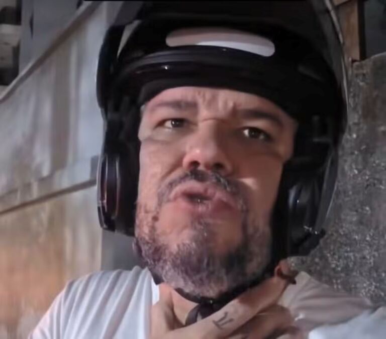 fio-no-pescoco-de-influenciador-quase-provoca-queda-de-moto-em-niteroi;