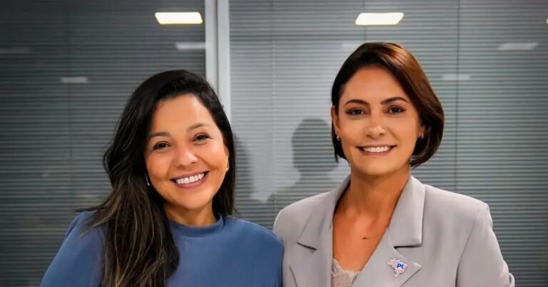 aliada-de-michelle,-pivo-de-crise-com-flavio-bolsonaro,-tem-salario-penhorado-por-fake-news